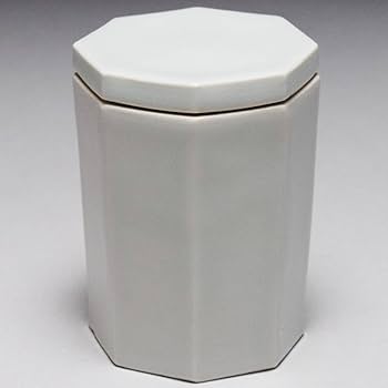 白磁小壺　面取茶入　作家品　茶道具　共箱　送料込み1002 白磁小壺 面取茶入 作家品 茶道具 共箱 送料込み1002 2025年