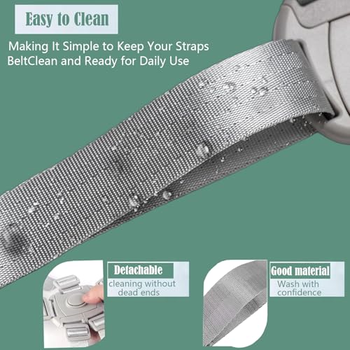Image of High Chair Straps Replacement Compatible with Graco Highchairs | Most 5 Point High Chairs, Adjustable High Chair Belt, Secure Buckle