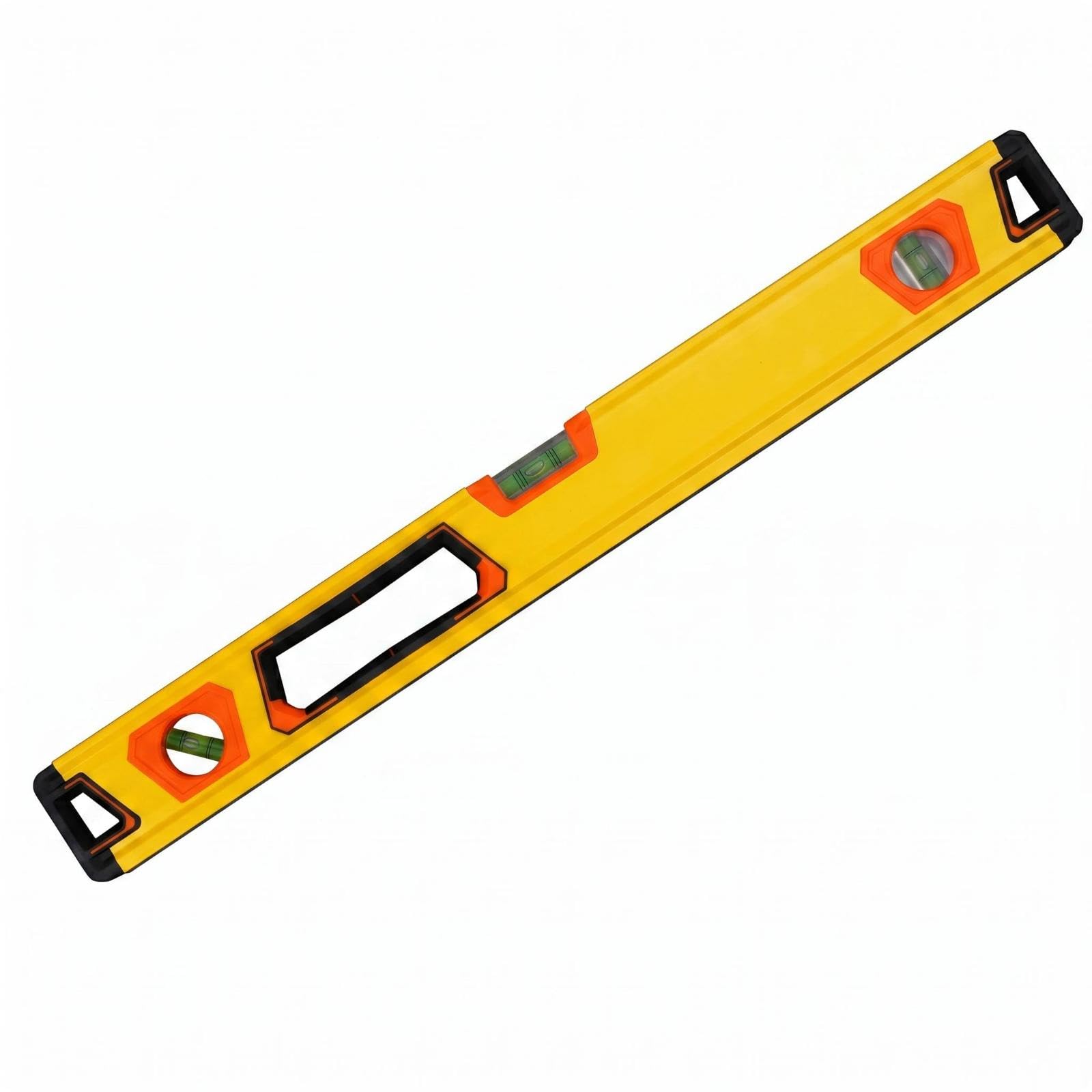 Aluminum Spirit Level Vial Viewing Ports Aluminum Bubble Level Painted Finish Hand Tool 600MM Upgraded Wo Magnet-picture-20