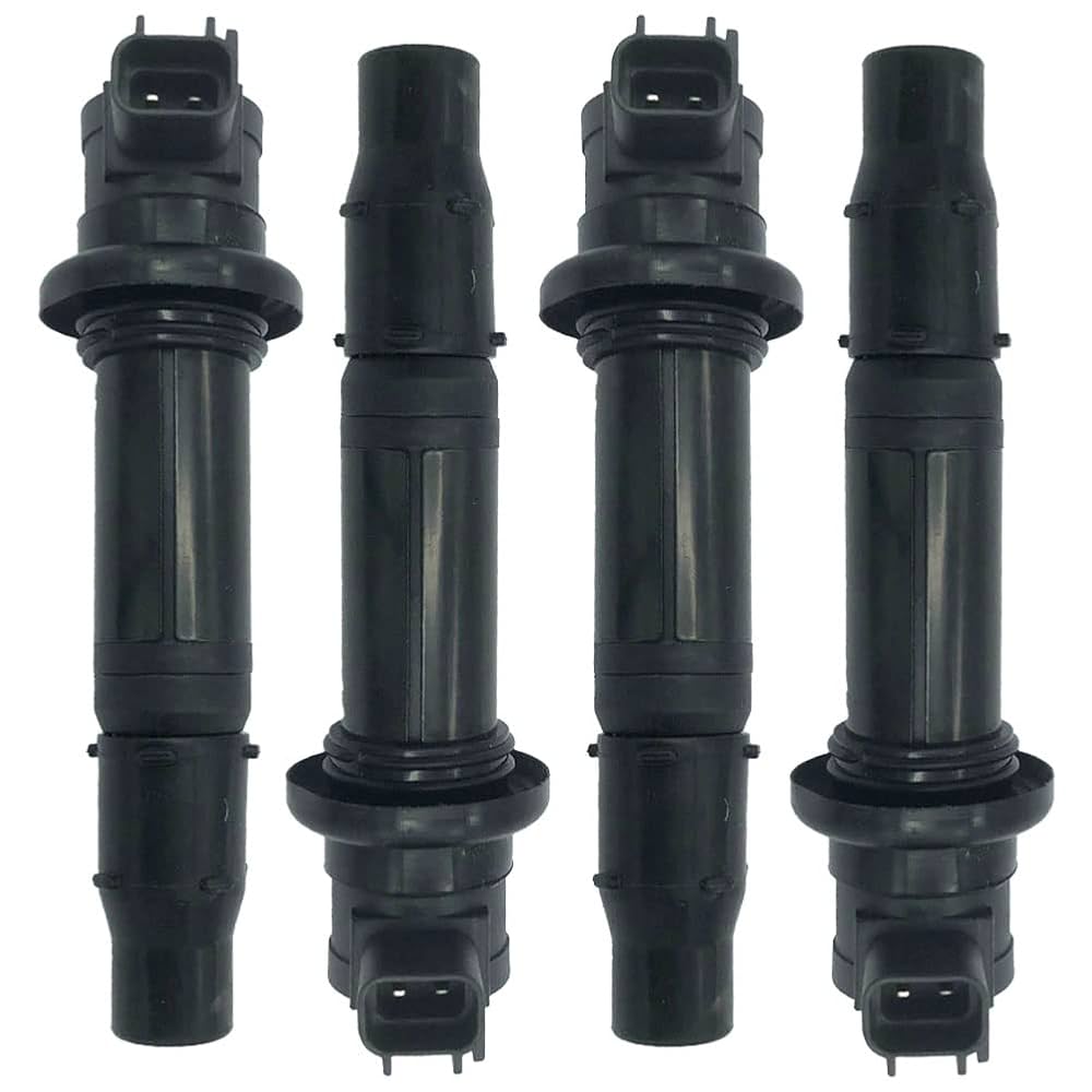 Germban F6T558 Set of 4pcs Ignition Coil Fits for Yamaha FZ1