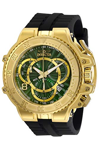 Preisvergleich Produktbild Invicta Herren Quarz Uhr mit Silikon Armband 27507