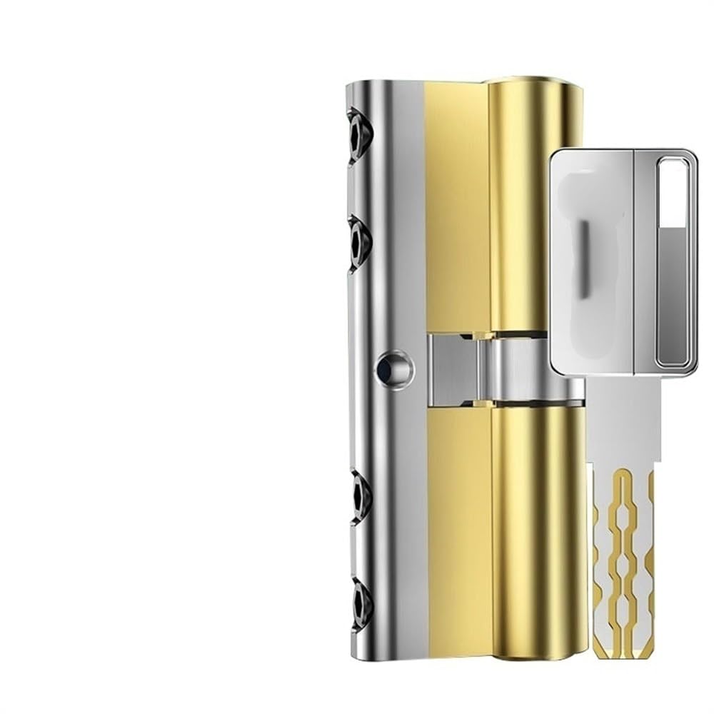 Barrel Lock Common Standard Lock Cylinders, Key Locks. Cylinder for Entry Doors, Outdoor Door, 8 Keys(90mm32.5add57.5)