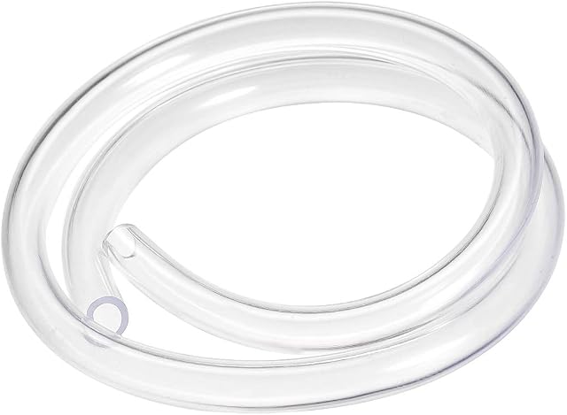 sourcing map PVC Hose Tube, 13mm(0.51") ID x 18mm(0.7") OD 1m Clear Vinyl Tubing, Plastic Flexible Water Pipe