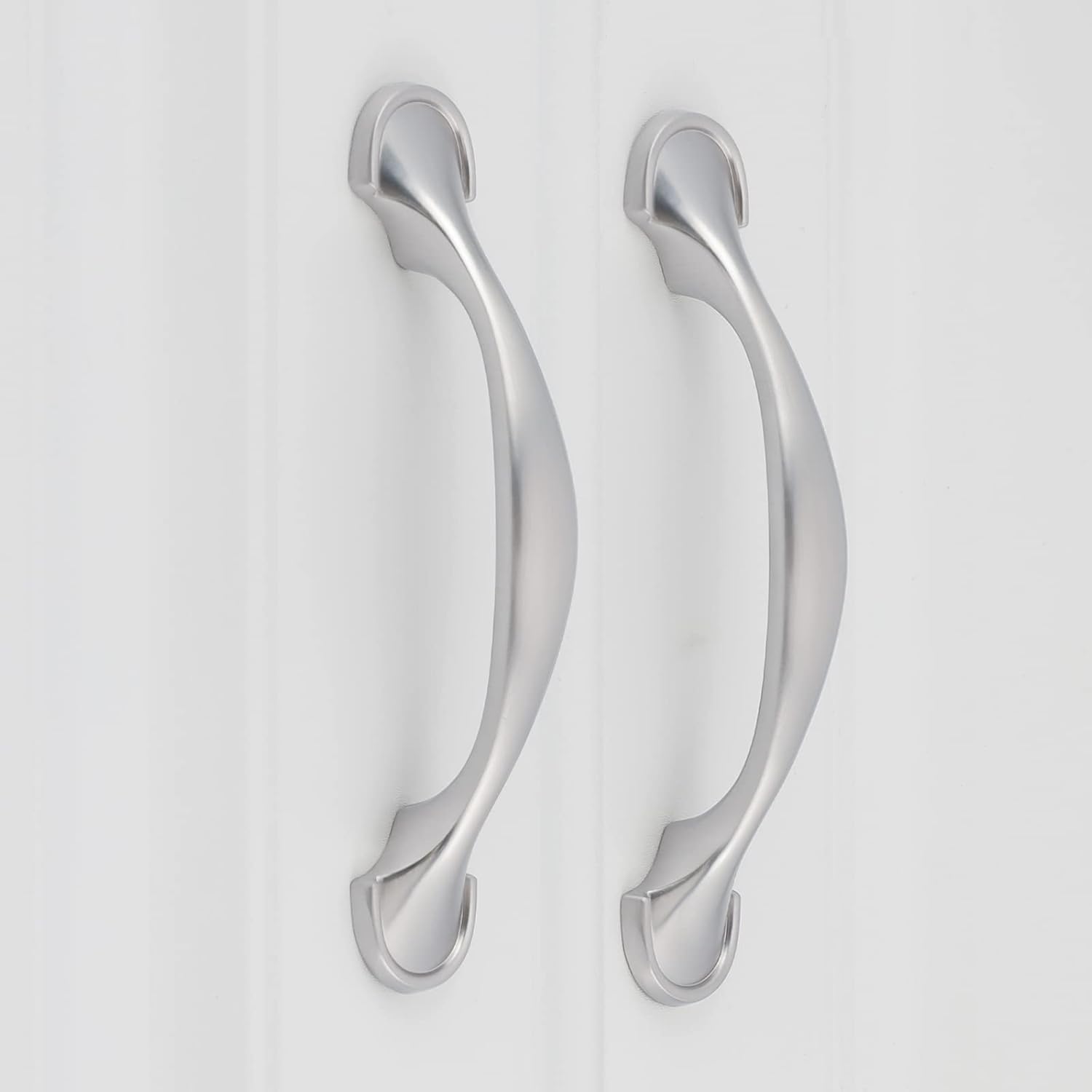 10 Pack homdiy 3 Inch Brushed Nickel Pulls Modern