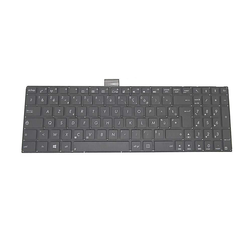 CLAVIER FRANÇAIS, AZERTY, ASUS, NOIR, FILAIRE