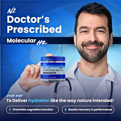 PHM Hydrogen Water Tablets for Drinking Water - H2 Molecular Tabs | Magnesium Pills, Electrolytes Hydration Supplement to Support Healthy Aging & Energy Boost | 90 Tablets, 3 Months Supply - Image 6