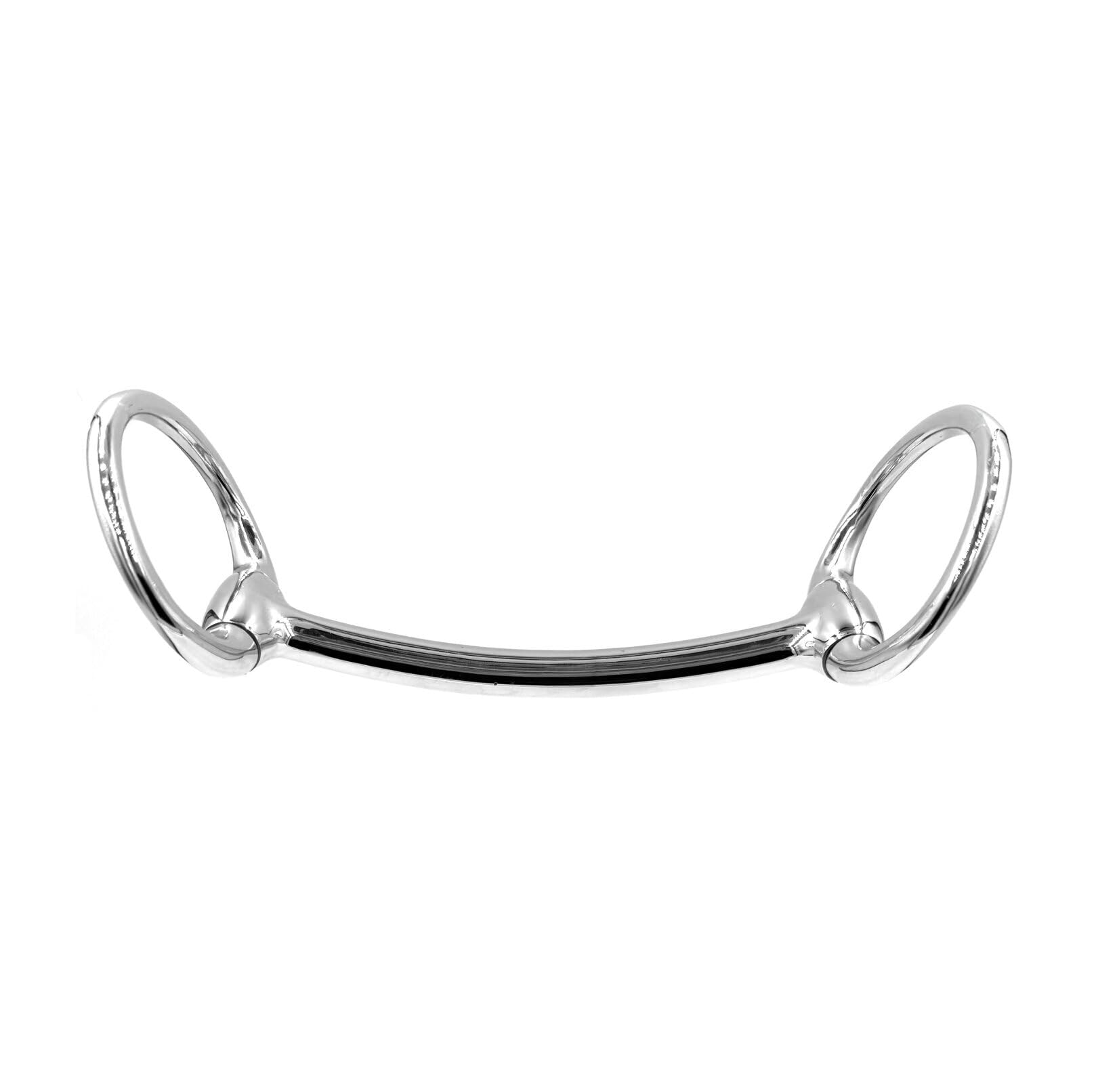 Gebiss Olivenkopfstange Stangengebiss aus Edelstahl Ringdurchmesser 55 mm Gebissstärke 13 mm