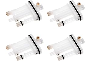 Carburetor Carb Main Jet Pack of 4 for Lawn Garden Replace 592792, 596521, 594060