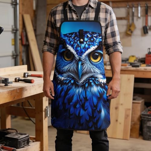Delantal de trabajo Blue Owl con hebilla rápida miniatura 5