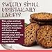 Laceys Gourmet Cookies | Light and Crispy Delicious Cookies | Handcrafted by Desserts On Us (8 Ounce Tub, Espresso & Dark Chocolate)