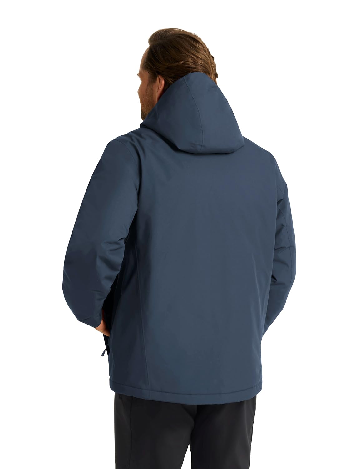 Jack Wolfskin Chaqueta aislante sostenible y resistente al viento para hombre