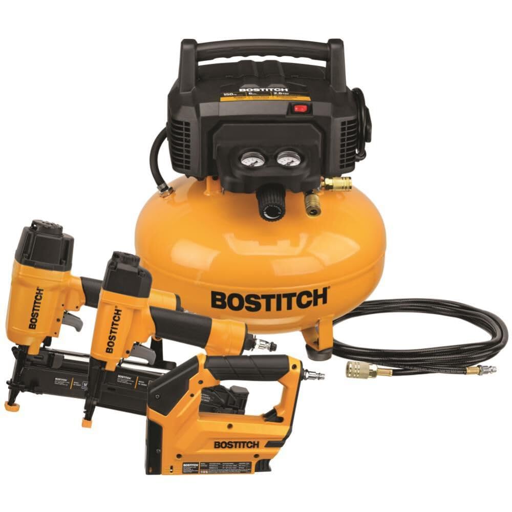 Bostitch 3-Tool Compressor Kit