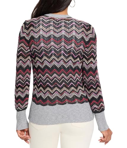 NIC+ZOE Women's Zig Zag Cardigan3