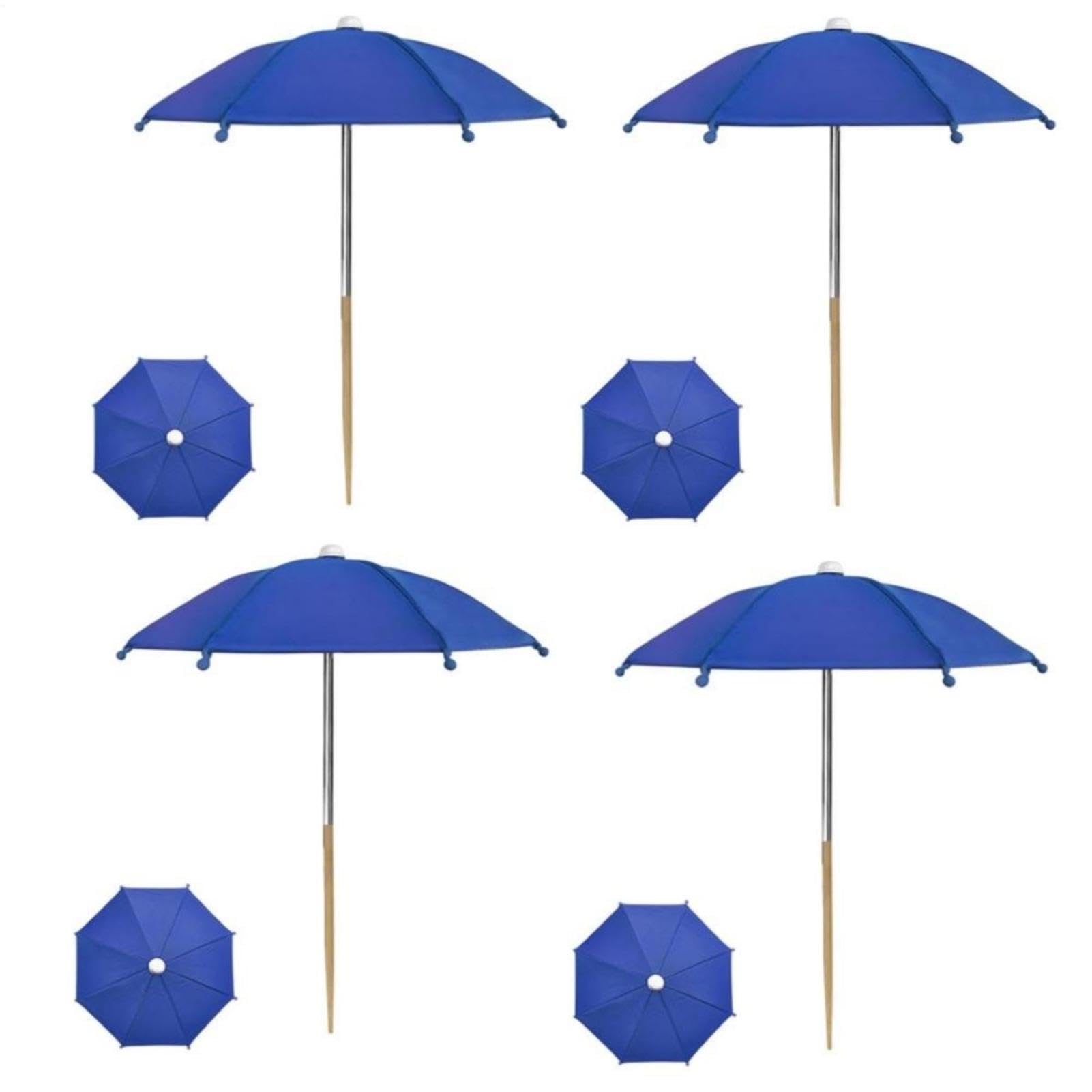 Plant Umbrella For Outdoor Plants, 4pcs UV Protection Small Plant Shade