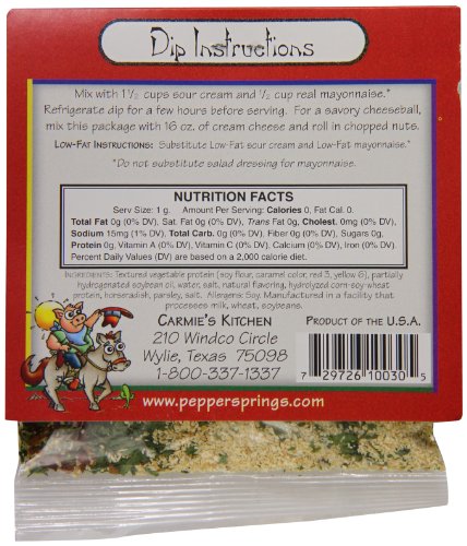 Carmie's Kitchen Bacon Horseradish Dip Mix, 1.1 Ounce - image 2