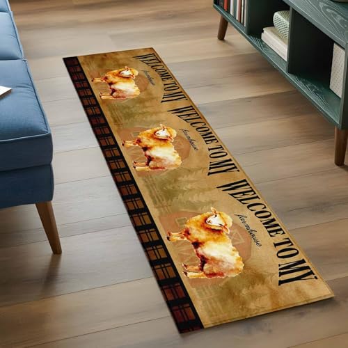 Tapete rectangular decorativo de 2 x 6 pies miniatura 4