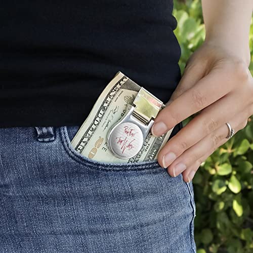 Pink Floyd The Wall Satin Chrome Plated Metal Money Clip2