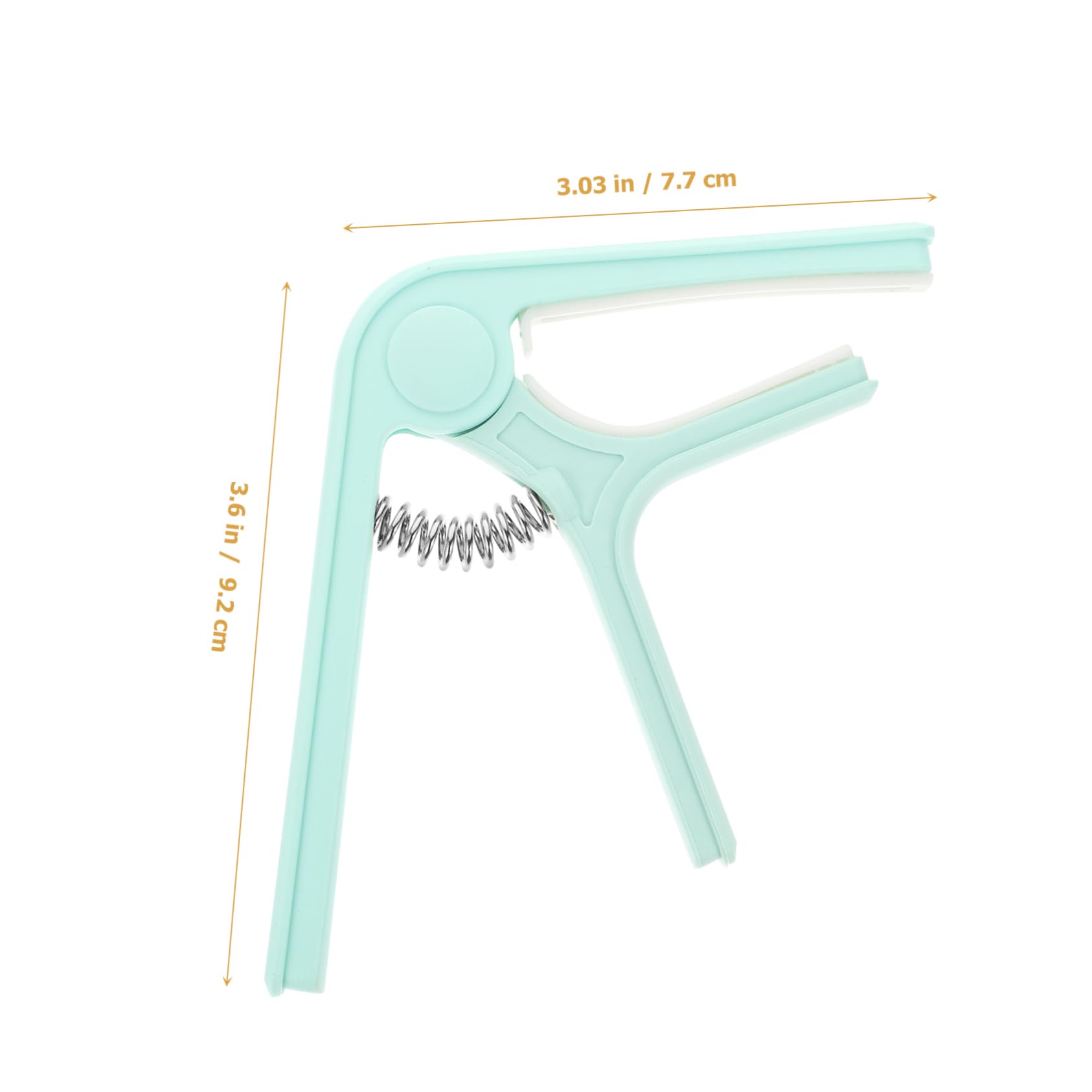 Yardwe 2pcs Guitar Capo with Antislip Design Tuner Clip Accessories for Acoustic Electric Guitar Ukulele Durable for All Skill Levels