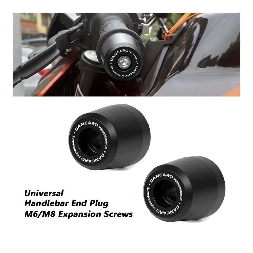 Terminali Per Manubrio Moto M6/M8, Manopole, Tappi Per Manubrio, Bilanciatore Per Ho&nda Per Ya&maha Scooter Accessori Per Moto Da Cross Manubrio Blocco Tappos
