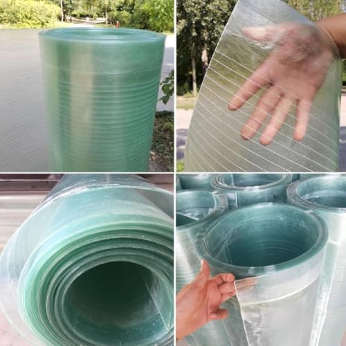 Lámina de policarbonato transparente para techos de 1x5m panel de exterior ultrarresistente 6