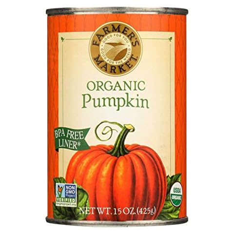 FARMERS MARKET FOODS PUMPKIN ORG, 15 Ounce (Pack of 12) Cover