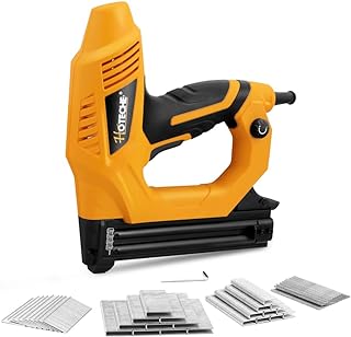 Hoteche 18GA 2-in-1 Electric Brad Nailer/Stapler...