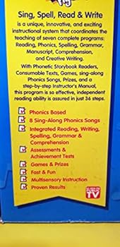 Hardcover Kindergarten Level 1 Combo Kit, Second Edition, Sing Spell Read and Write 85c [With 6 Kindergarten Phonetic Storybook ReadersWith CassettesWith Instru Book