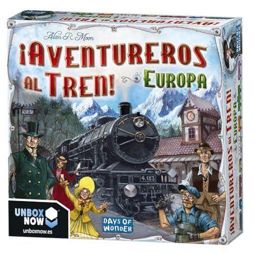 Days of Wonder| ¡Aventureros al Tren! Europa Juego de Mesa...