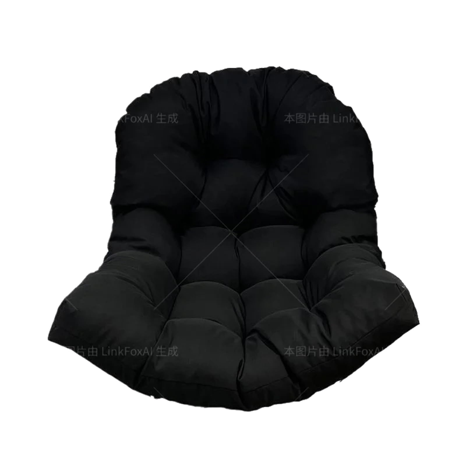 RRYPBOVG Hanging Chair Cushion Swing, Hanging Basket, Chair Cushion, Vine Chair, Cradle Cushion, Non slip Lounge Chair Cushion(Black)