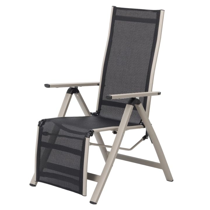 Amazon｜CASA リクライニングチェアー フットレスト付｜リクライニング