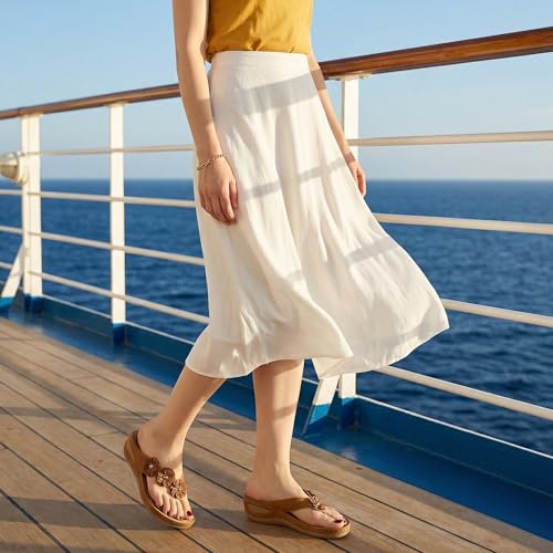 Image of FUDYNMALC Sandals for Women Wedge Shoes: Summer All-Day Comfort Walking Platform Flip Flops 2026 for Casual Dressy