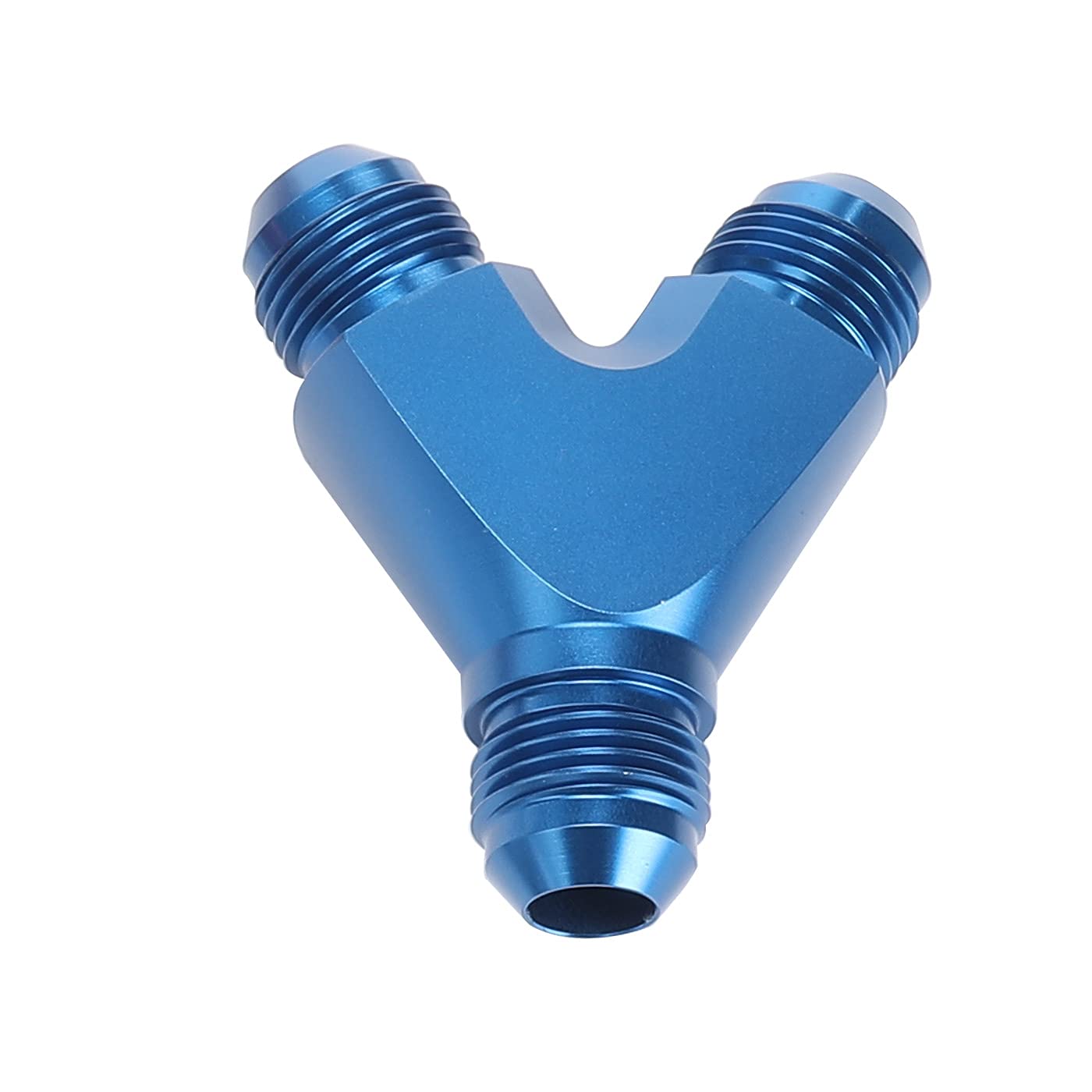 Buy AC PERFORMANCE 8 AN Blue 3 ways 6061T6 Aluminum Y Male Fitting