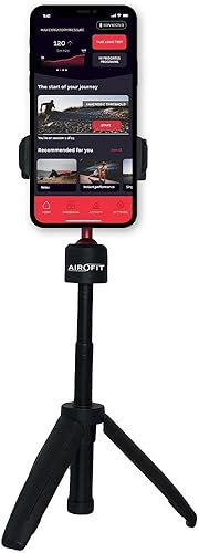 Airofit Trípode – Soporte de trípode portátil y multifuncional para capturar constantemente tus momentos – Trípode ajustable para selfie stick muy