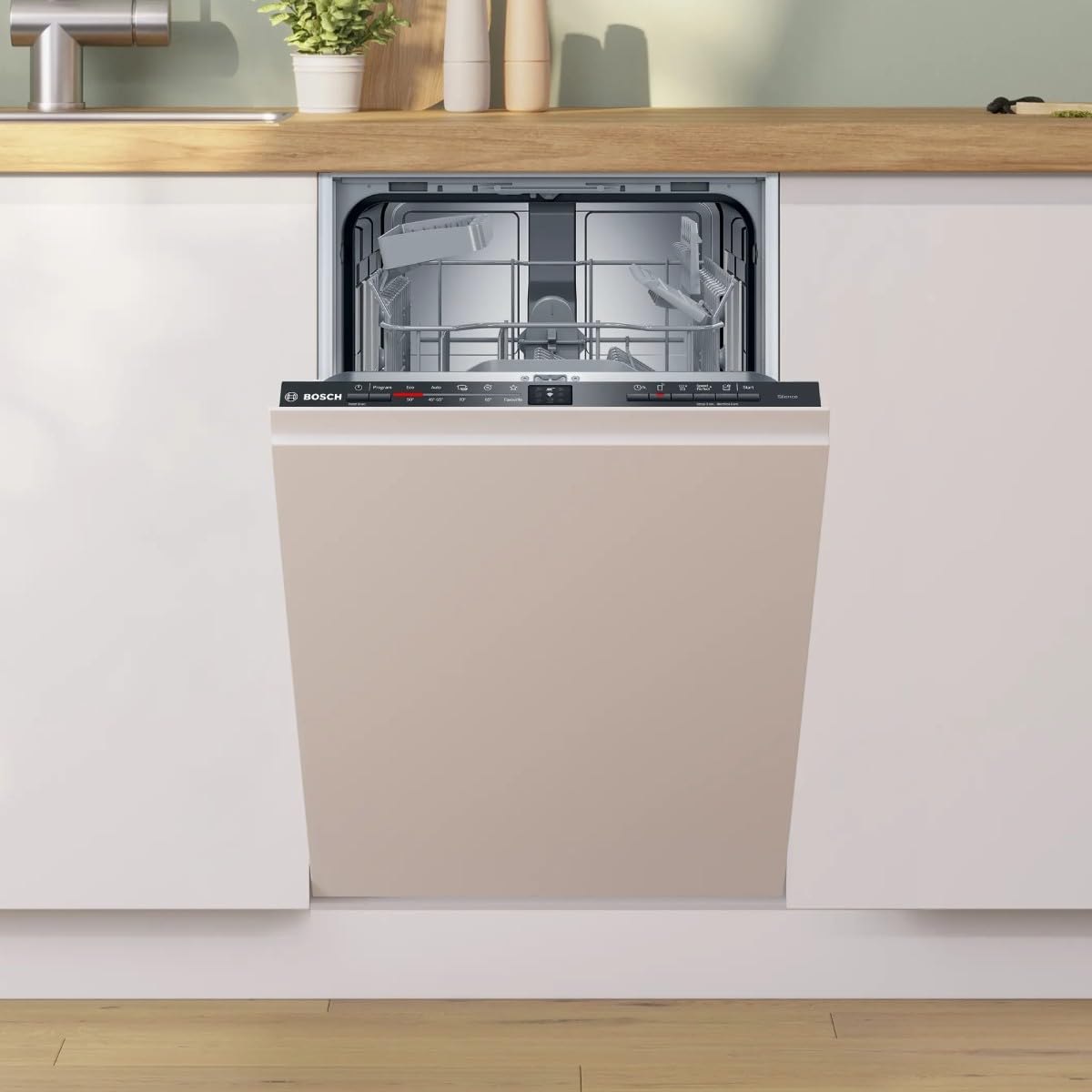 Bosch Lave-vaisselle Intégrable Série 2 45 cm 10 services Smart Start Home Connect