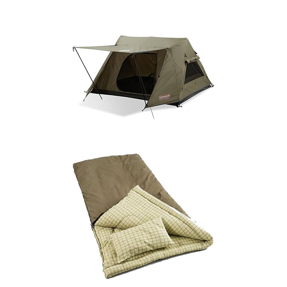 Coleman 3 Person Swagger Instant Up Tent and Sleeping Bag