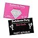 Truth or Dare Bachelorette Party Game for Adults - Premium Quality Bar Game for Girls Night Out - Cute Bachelorette Party Decorations, Gift and Supplies