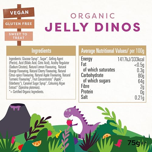 BIONA Organic Jelly Dinos, 75 GR image 4