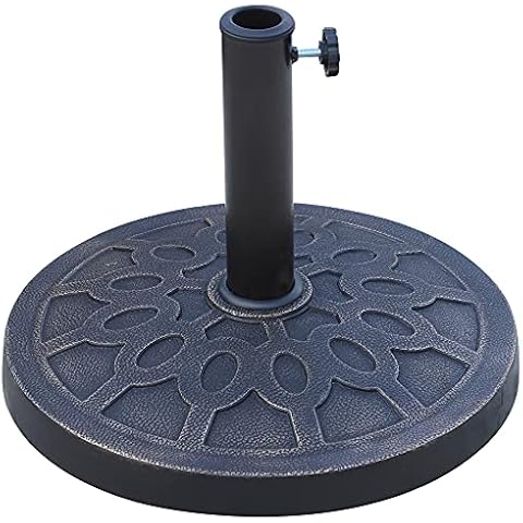 Outsunny Round Resin Umbrella Base Stand Cover