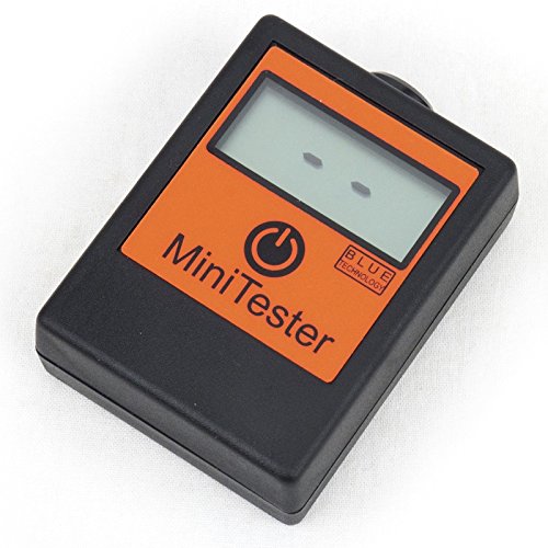 Blue Technology A-10-FE Mini Schichtdickenmessgerät Lacktester Lackschichtenmesser Lackdicke, Schwarz