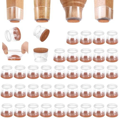 CHUNZEXI 36 Pack Silicone Felt Protectors