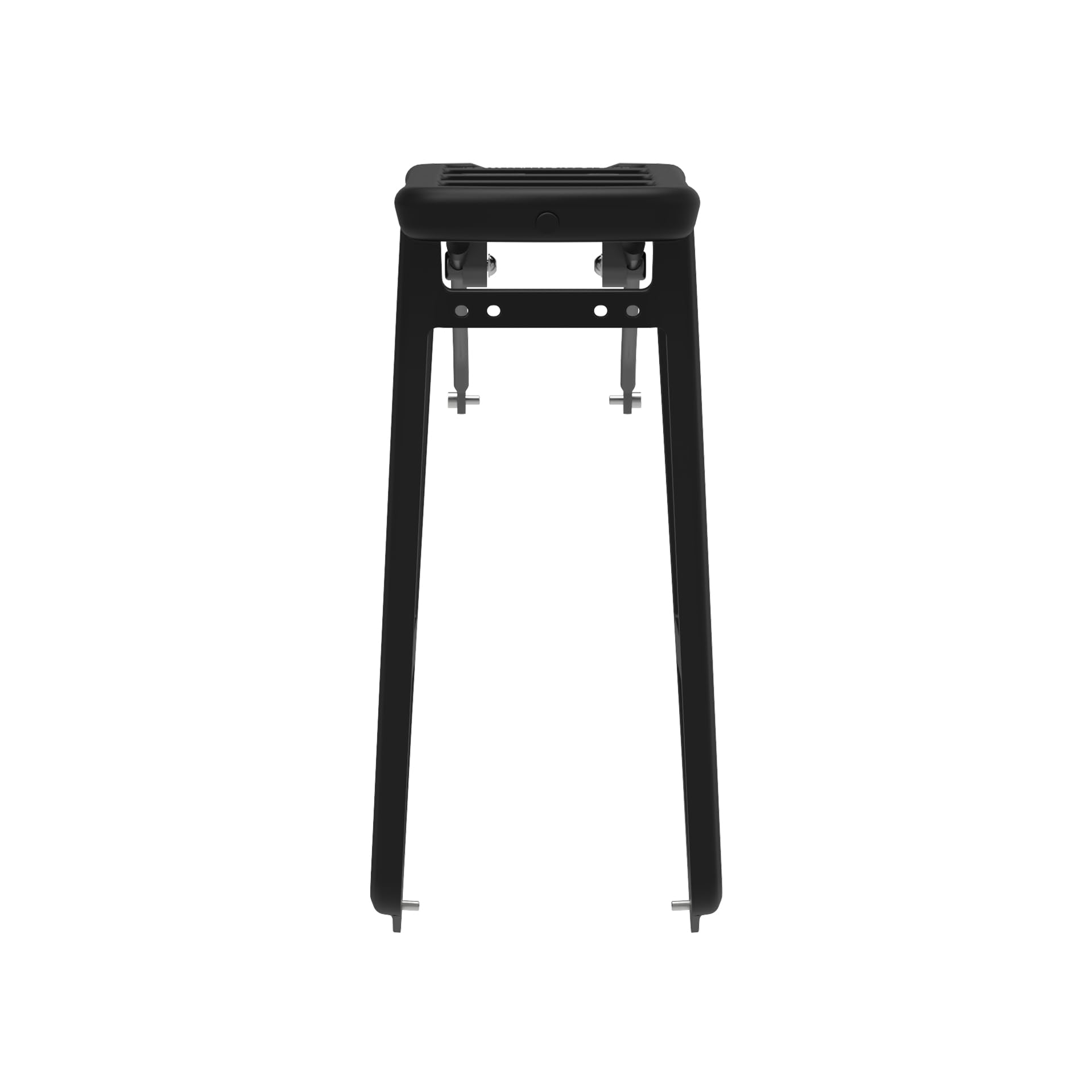 POLISPORT 8873000004 Portabicicletas Trasero HRP – Duradero, Ligero, Montaje Estándar, Compatible con Alforjas, Negro – Soporta hasta 27 kg, Desplazamientos Y Carga