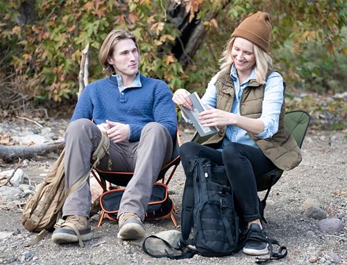 Image of MARCHWAY Ultralight Folding Camping Chair, Heavy Duty Portable Compact for Outdoor Camp, Travel, Beach, Picnic, Festival, Hiking, Lightweight Backpacking (Green)