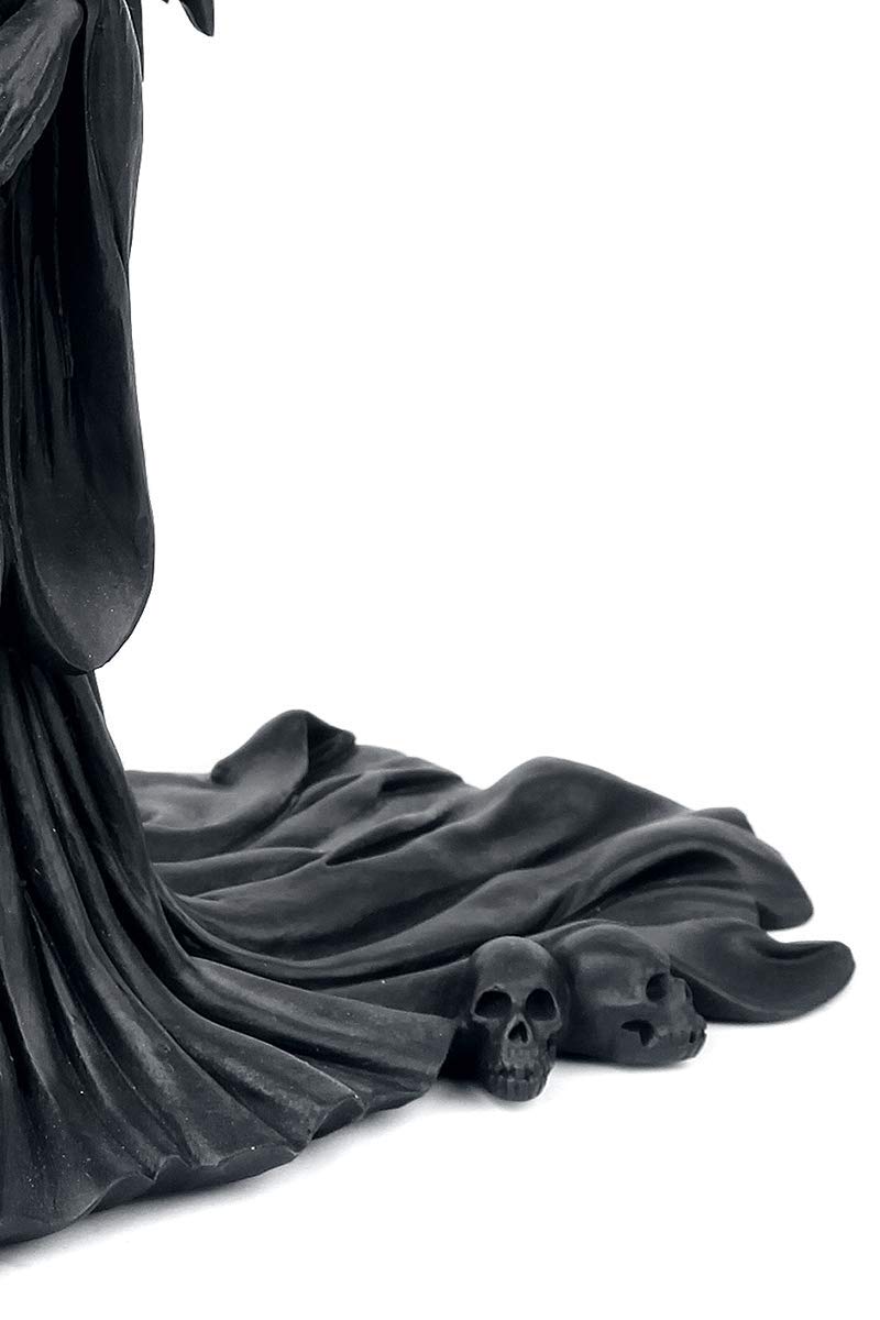 Nemesis Now Todesengel Figur, 28 cm, Schwarz