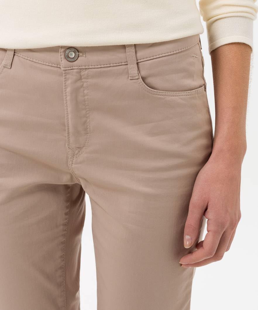 BRAX Feel Good Feel Good Damen Hose Carola – Straight Leg, Stretch, normaler Bund – Baumwolle, Baumwollstretch Damen Feminine Fit