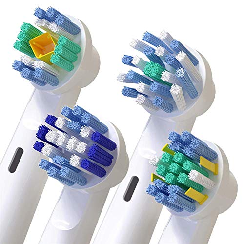 Adaskala Cabeça de escova de dentes elétrica de 16 peças compatível com escova de dentes elétrica Or