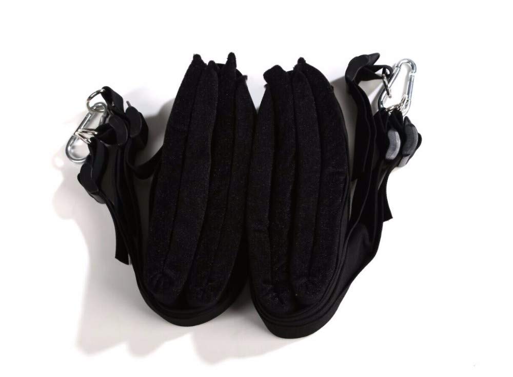 BONDAGERIE Altàlèna per còppìa, colore nero, con gànci regolabile