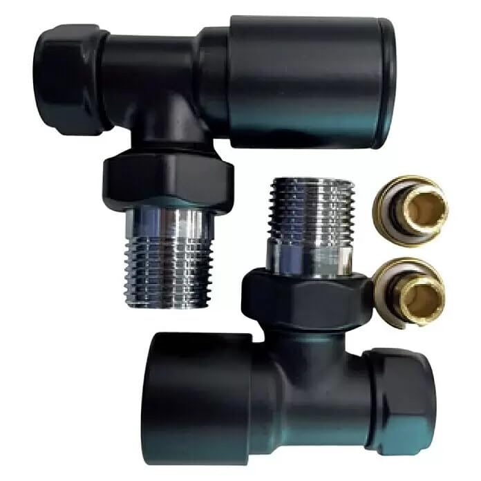 Kit Valvula + detentor + adaptador 1/2' ROINTE VTIKN01negro