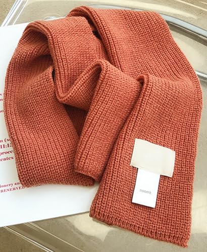 Kids Winter Scarf Knitting Acrylic Warm Soft Scarves Neck Protective Accesories for Boys Girls 3-8Y2