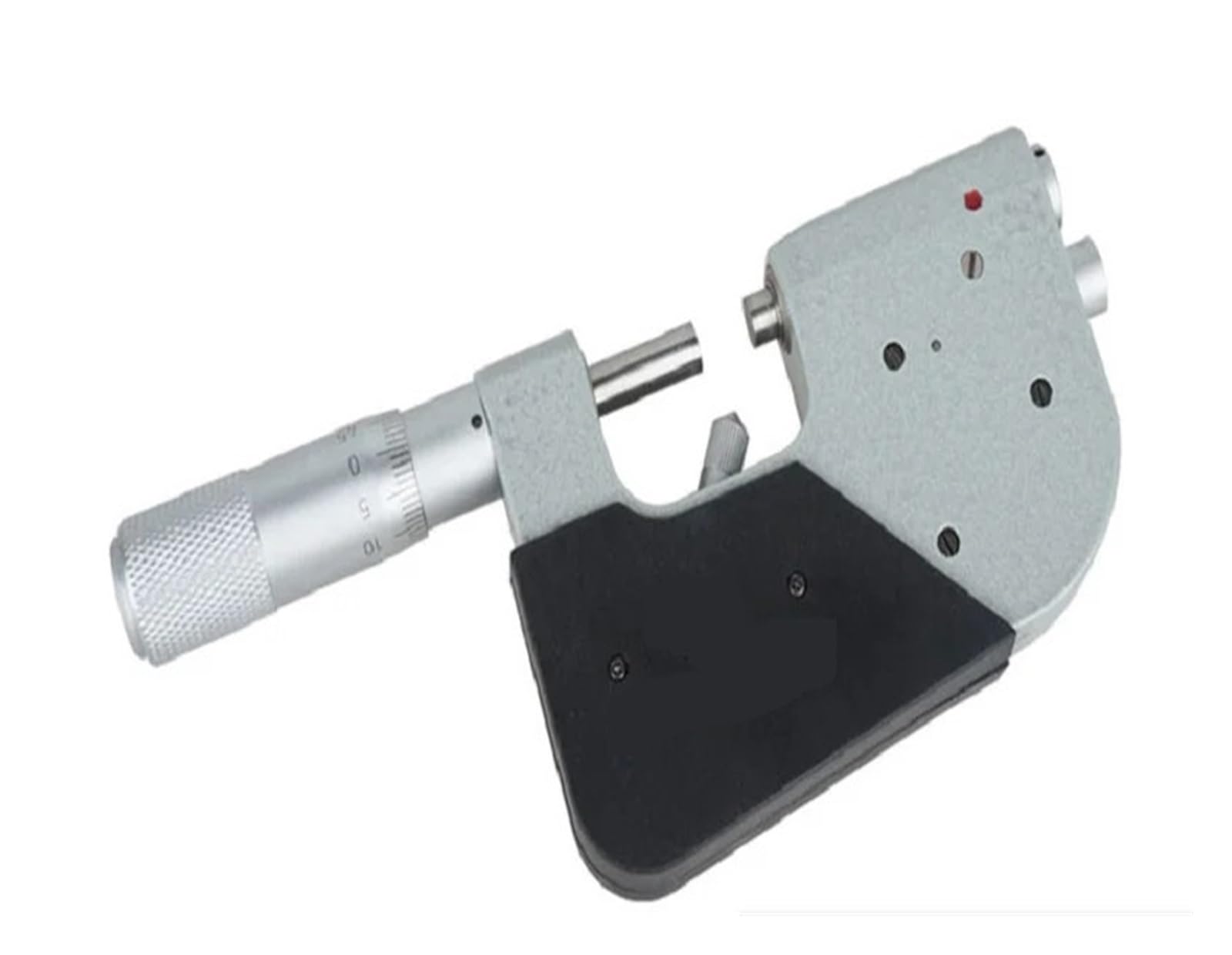 Micrometro da 0 a 100 mm, con indicatore di diametro esterno, micrometro a scatto con quadrante, righello speciale per misurazione industriale, vite Gau (0-25 mm)