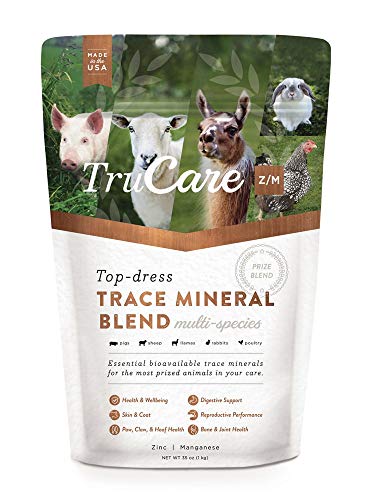 TruCare Z/M Top-Dress Trace Mineral Blend for Multi-Species: Pigs, Sheep, Llamas, Rabbits, Poultry...